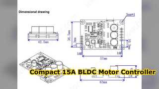 JYQD V6 3E2 BLDC মোটর কন্ট্রোলার ড্রাইভার বোর্ড পর্যালোচনা